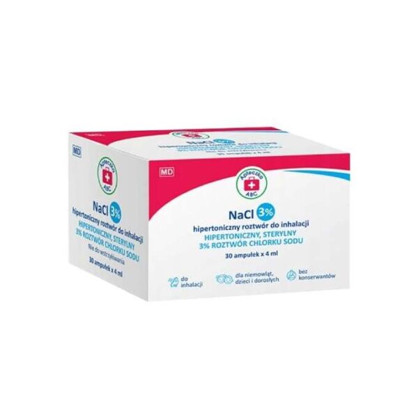 Erste-Hilfe-Kasten ABC NaCl 3% Hypertonische Lösung zum Inhalieren Erkältungs- und Grippemedikamente