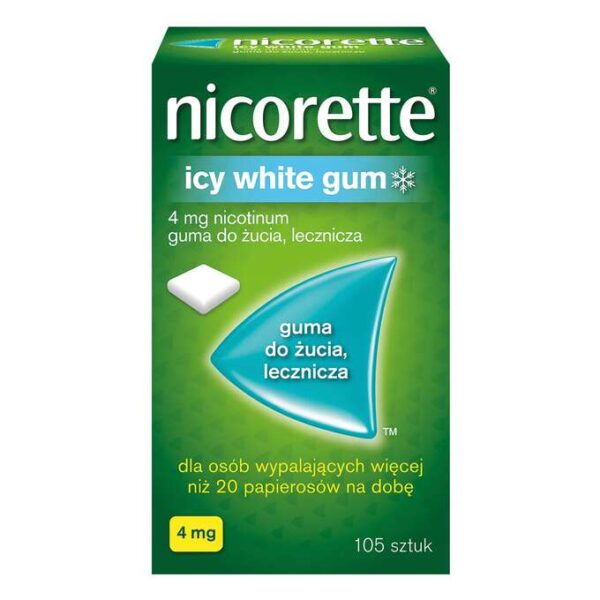 Nicorette Eisweißer Kaugummi Mit dem Rauchen aufhören