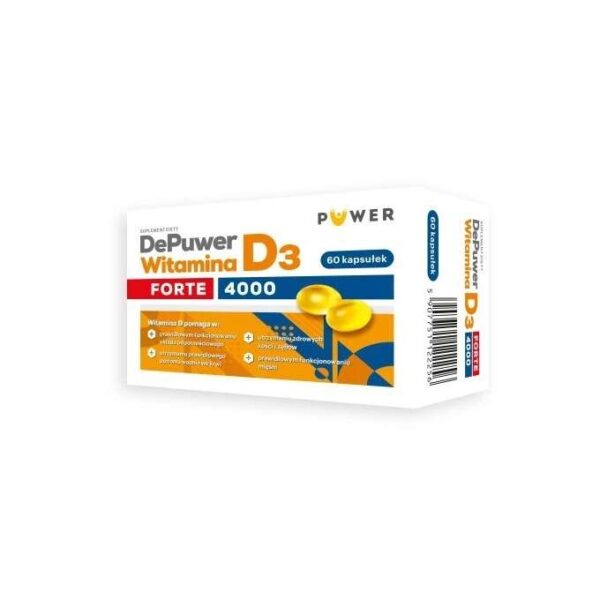 DePuwer Forte Vitamin D3 4000 Vitamine und Spurenelemente