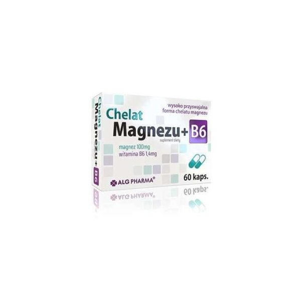 Magnesiumchelat + B6 Vitamine und Spurenelemente