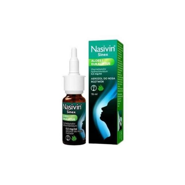 Nasivin Sinex Aloe & Eukalyptus Nasenspray Erkältungs- und Grippemedikamente