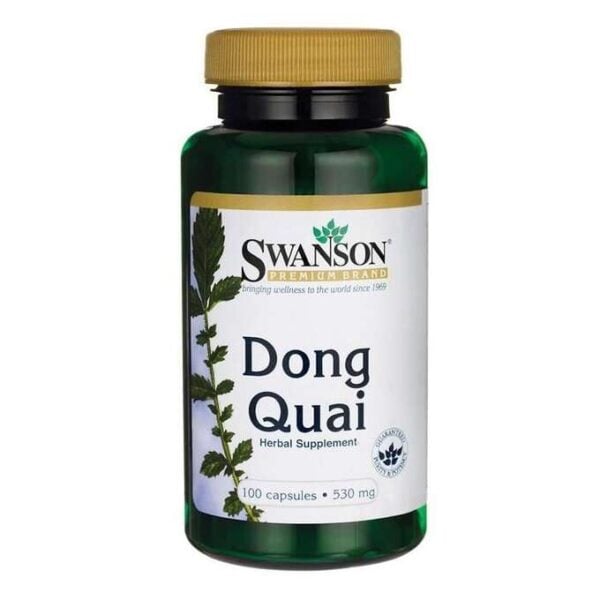 Swanson Dong Quai 530mg 100 Kapseln Wohlsein