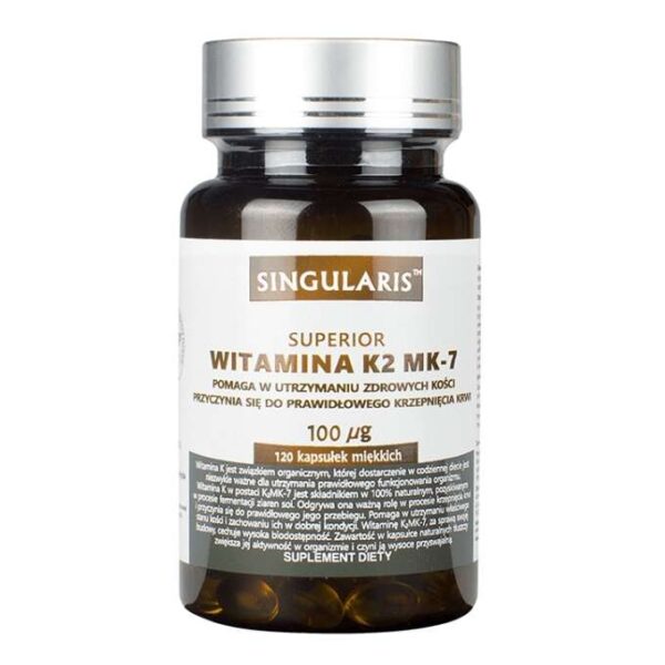 Singularis Superior Vitamin K2 MK-7 120 Kapseln Vitamine und Spurenelemente