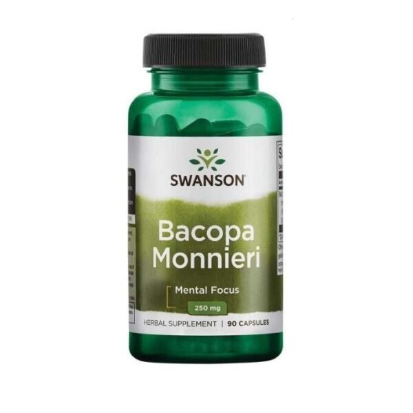 Swanson Bacopa Monniera BaCognize Extrakt Gedächtnis und Konzentration