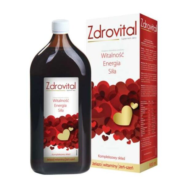 Zdrovital Tonikum 900 ml Vitamine und Spurenelemente